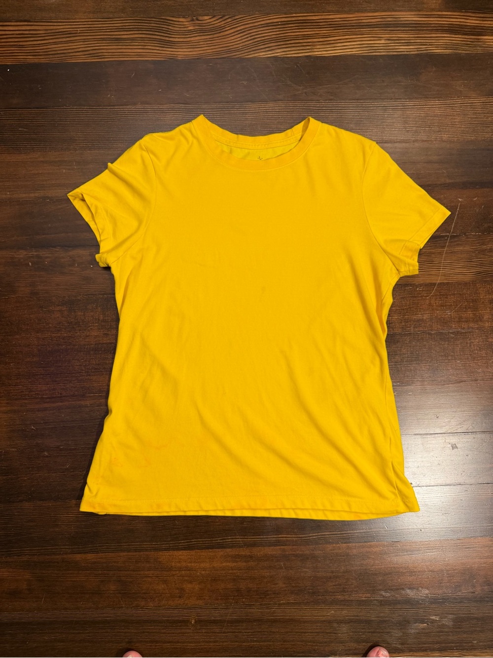 Classic Women's Mustard Short-Sleeve Crewneck Tee